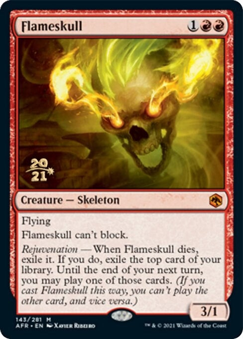 Image for Flameskull (Prerelease Cards) (143) - Magic: The Gathering
