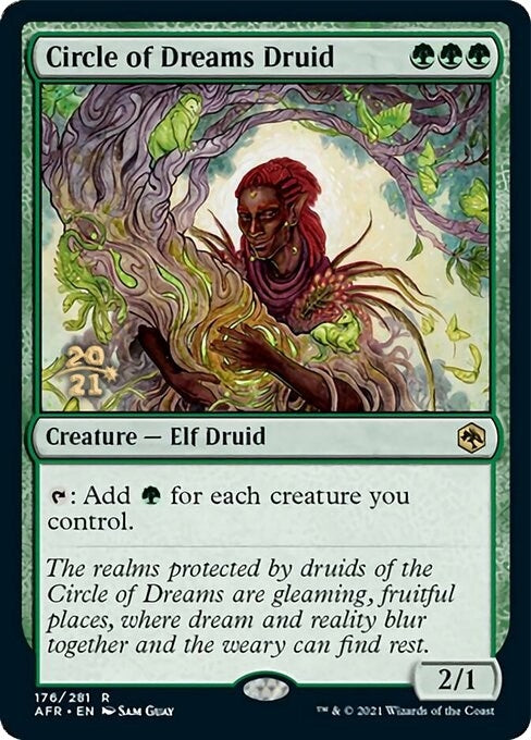 Image for Circle of Dreams Druid (Prerelease Cards) (176) - Magic: The Gathering