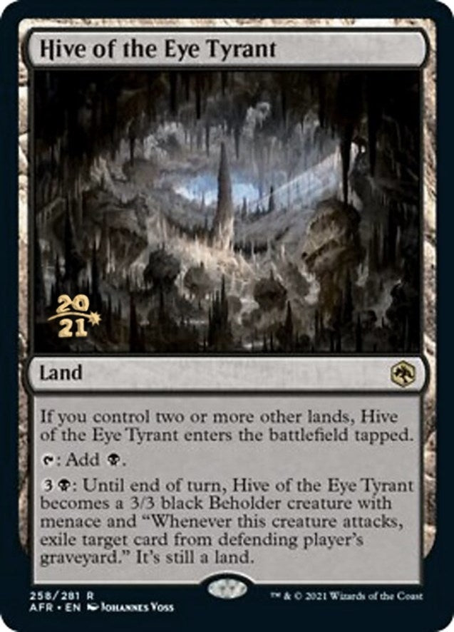 Image for Hive of the Eye Tyrant (Prerelease Cards) (258) - Magic: The Gathering