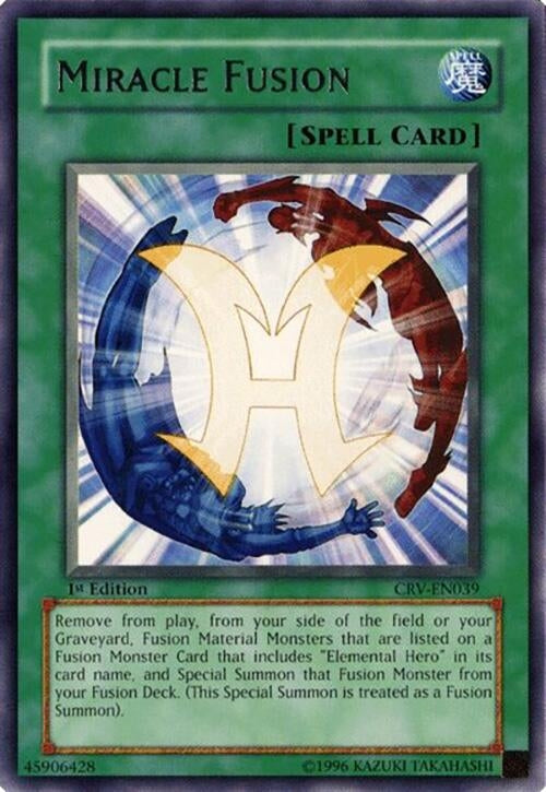 Image for Miracle Fusion (Cybernetic Revolution) (CRV-EN039) - YuGiOh
