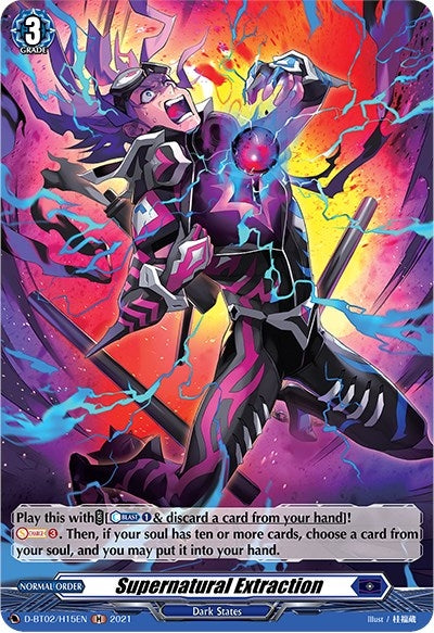Image for Supernatural Extraction (Holo) (D-BT02: A Brush with the Legends) (D-BT02/H15EN) - Cardfight Vanguard