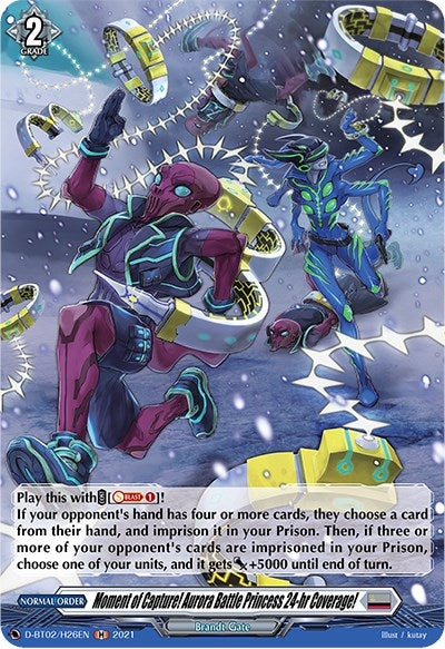 Image for Moment of Capture! Aurora Battle Princess 24-hr Coverage! (Holo) (D-BT02: A Brush with the Legends) (D-BT02/H26EN) - Cardfight Vanguard