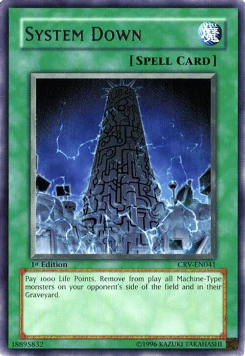 Image for System Down (Cybernetic Revolution) (CRV-EN041) - YuGiOh