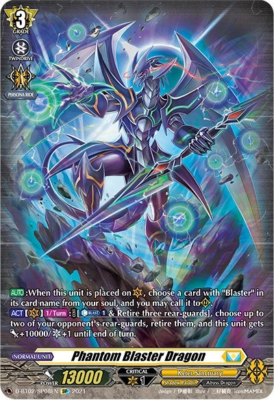 Image for Phantom Blaster Dragon (SP) (D-BT02: A Brush with the Legends) (D-BT02/SP08EN) - Cardfight Vanguard