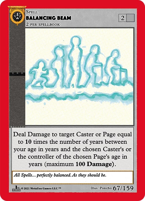 Image for Balancing Beam (Cryptid Nation: First Edition) (67) - MetaZoo