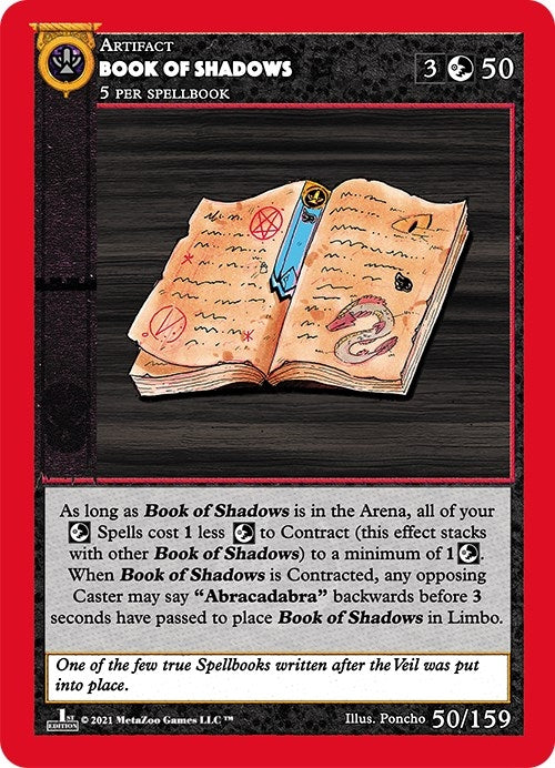 Image for Book Of Shadows (Cryptid Nation: First Edition) (50) - MetaZoo