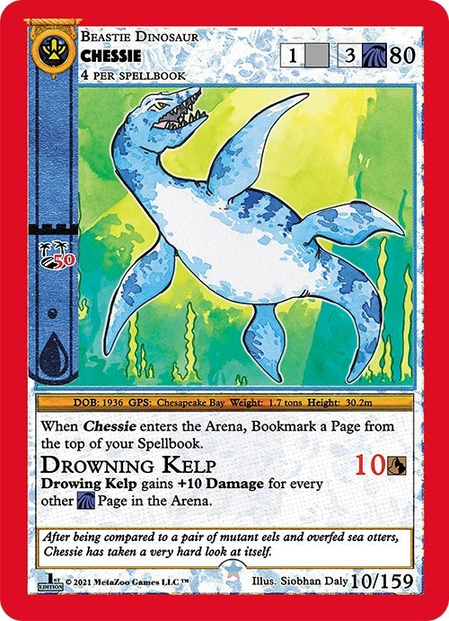 Image for Chessie (Cryptid Nation: First Edition) (10) - MetaZoo