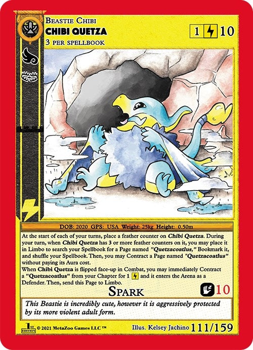 Image for Chibi Quetza (Cryptid Nation: First Edition) (111) - MetaZoo
