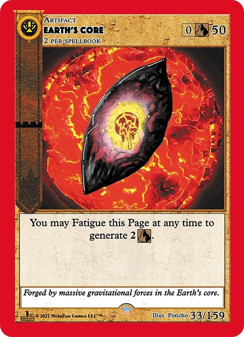 Image for Earth's Core (Cryptid Nation: First Edition) (33) - MetaZoo