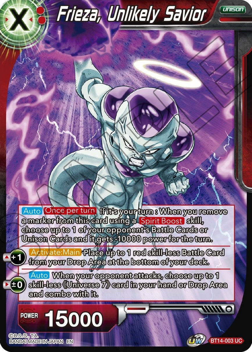 Image for Frieza, Unlikely Savior (Cross Spirits) (BT14-003) - Dragon Ball Super: Masters