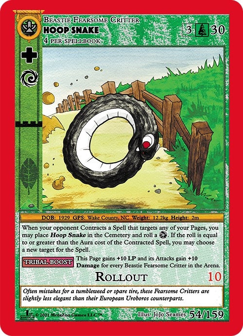 Image for Hoop Snake (Cryptid Nation: First Edition) (54) - MetaZoo