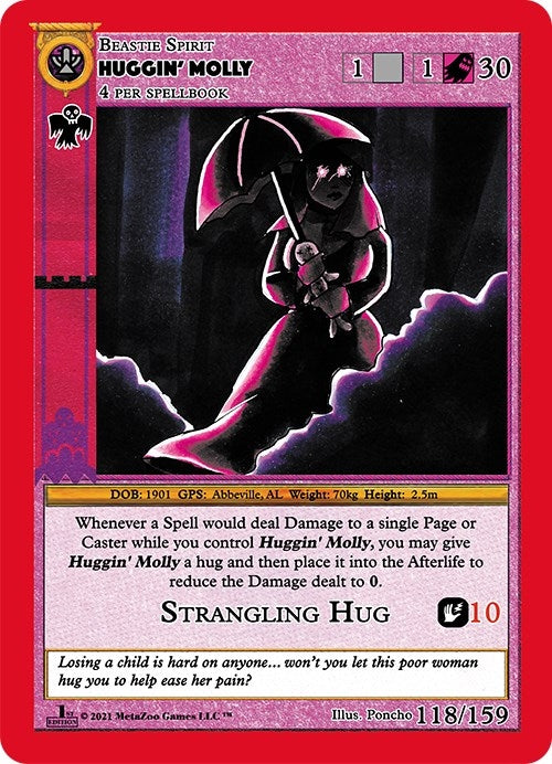 Image for Huggin' Molly (Cryptid Nation: First Edition) (118) - MetaZoo