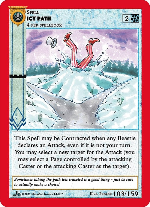 Image for Icy Path (Cryptid Nation: First Edition) (103) - MetaZoo