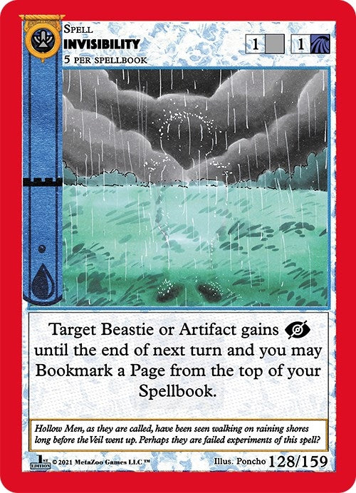 Image for Invisibility (Cryptid Nation: First Edition) (128) - MetaZoo