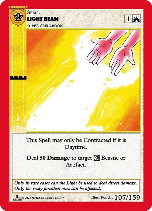 Image for Light Beam (Cryptid Nation: First Edition) (107) - MetaZoo