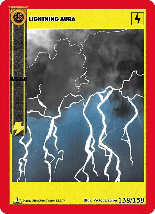 Image for Lightning Aura (Cryptid Nation: First Edition) (138) - MetaZoo