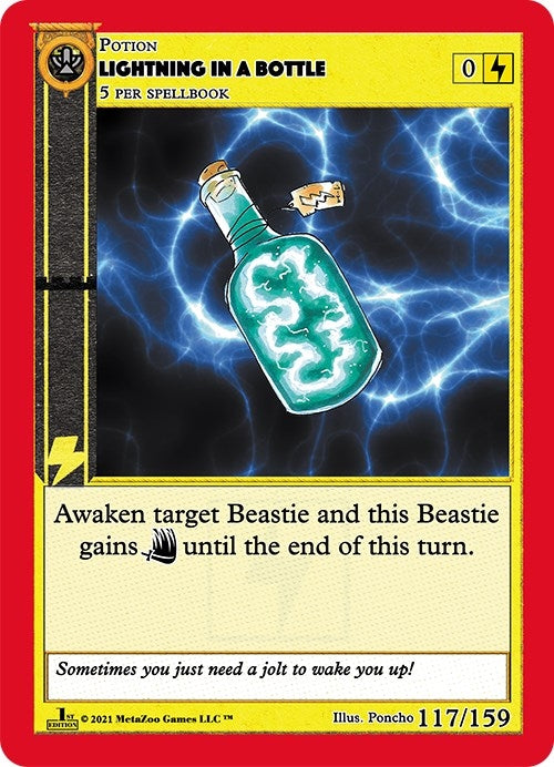 Image for Lightning in a Bottle (Cryptid Nation: First Edition) (117) - MetaZoo