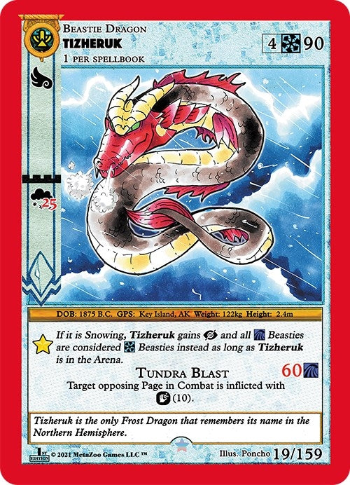 Image for Tizheruk (Cryptid Nation: First Edition) (19) - MetaZoo