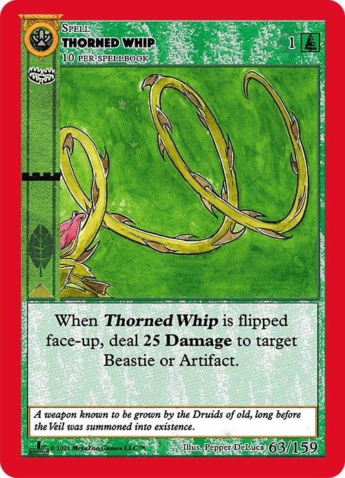 Image for Thorned Whip (Cryptid Nation: First Edition) (63) - MetaZoo