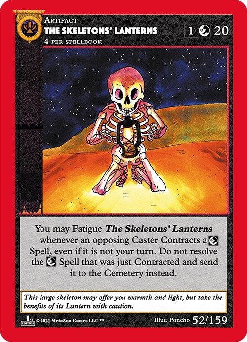 Image for The Skeletons' Lanterns (Cryptid Nation: First Edition) (52) - MetaZoo
