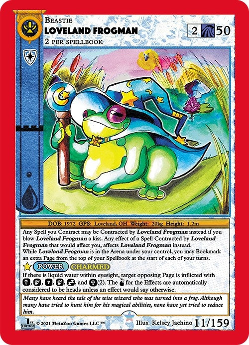 Image for Loveland Frogman (Cryptid Nation: First Edition) (11) - MetaZoo