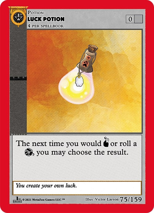 Image for Luck Potion (Cryptid Nation: First Edition) (75) - MetaZoo