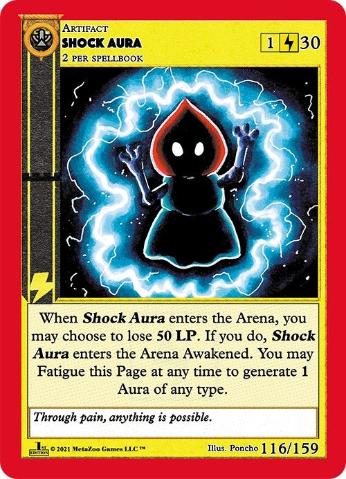 Image for Shock Aura (Cryptid Nation: First Edition) (116) - MetaZoo