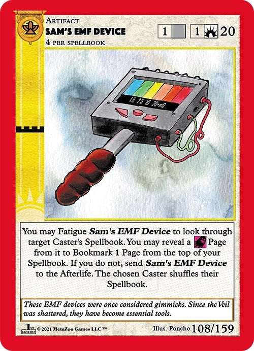 Image for Sam's EMF Device (Cryptid Nation: First Edition) (108) - MetaZoo