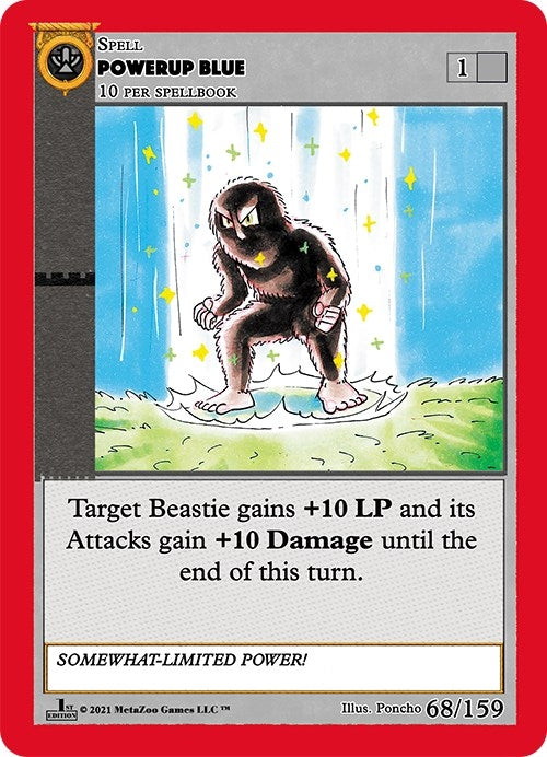 Image for Powerup Blue (Cryptid Nation: First Edition) (68) - MetaZoo
