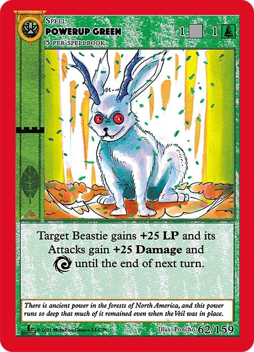 Image for Powerup Green (Cryptid Nation: First Edition) (62) - MetaZoo