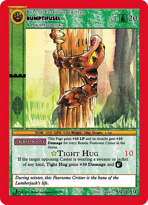 Image for Rumptifusel (Cryptid Nation: First Edition) (59) - MetaZoo