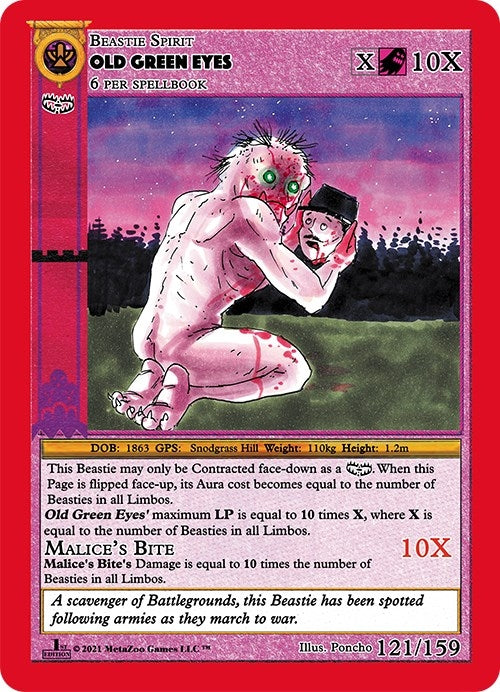 Image for Old Green Eyes (Cryptid Nation: First Edition) (121) - MetaZoo