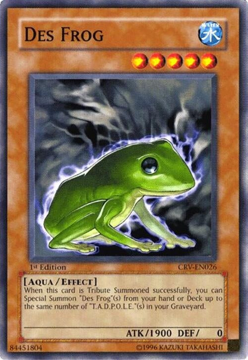 Image for Des Frog (Cybernetic Revolution) (CRV-EN026) - YuGiOh