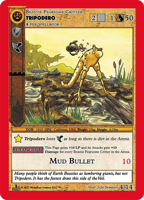 Image for Tripodero (Cryptid Nation: First Edition Release Event Deck) (4) - MetaZoo