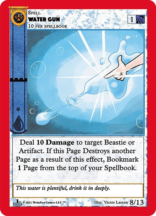 Image for Water Gun (Cryptid Nation: First Edition Release Event Deck) (8) - MetaZoo