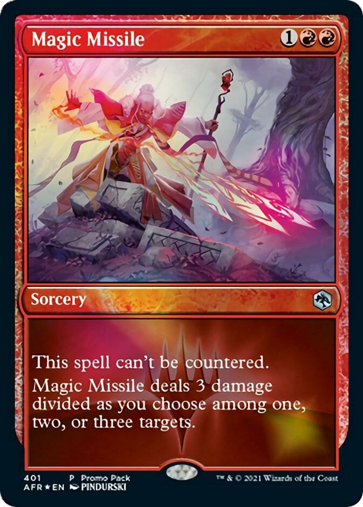 Image for Magic Missile (Promo Pack: Adventures in the Forgotten Realms) (401) - Magic: The Gathering