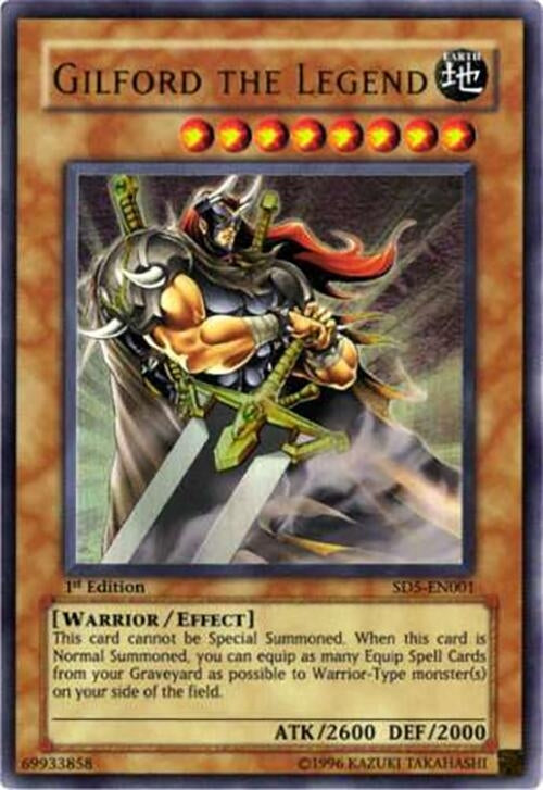 Image for Gilford the Legend (Structure Deck: Warrior's Triumph) (SD5-EN001) - YuGiOh