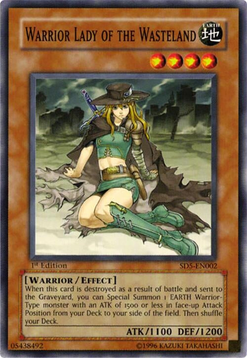Image for Warrior Lady of the Wasteland (Structure Deck: Warrior's Triumph) (SD5-EN002) - YuGiOh