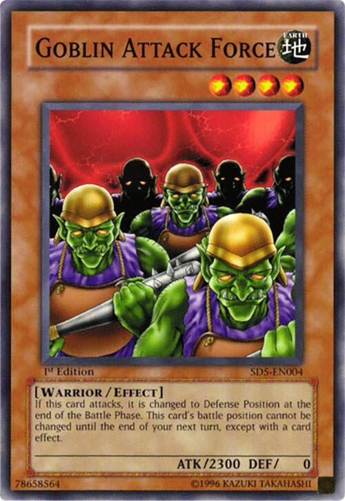 Image for Goblin Attack Force (Structure Deck: Warrior's Triumph) (SD5-EN004) - YuGiOh