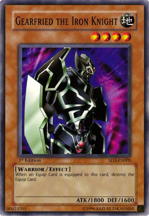 Image for Gearfried the Iron Knight (Structure Deck: Warrior's Triumph) (SD5-EN005) - YuGiOh