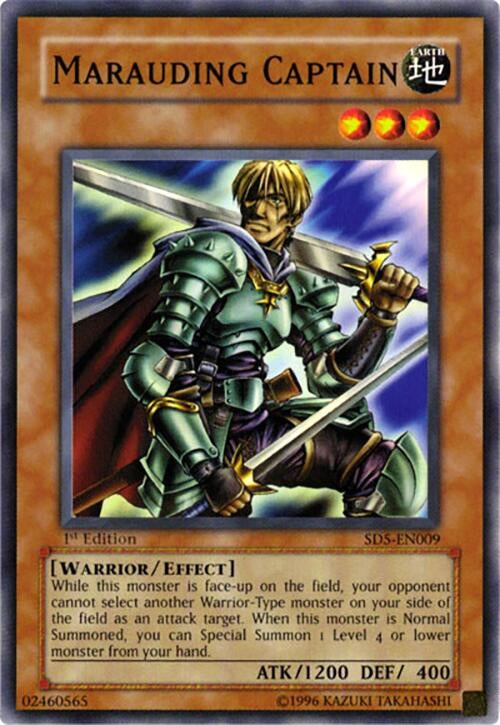 Image for Marauding Captain (Structure Deck: Warrior's Triumph) (SD5-EN009) - YuGiOh
