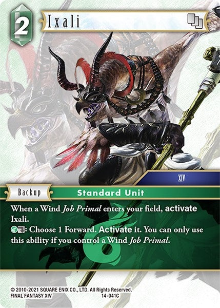 Image for Ixali (Opus XIV: Crystal Abyss) (14-041C) - Final Fantasy TCG