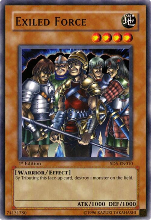 Image for Exiled Force (Structure Deck: Warrior's Triumph) (SD5-EN010) - YuGiOh