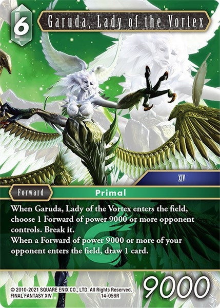 Image for Garuda, Lady of the Vortex (Opus XIV: Crystal Abyss) (14-056R) - Final Fantasy TCG