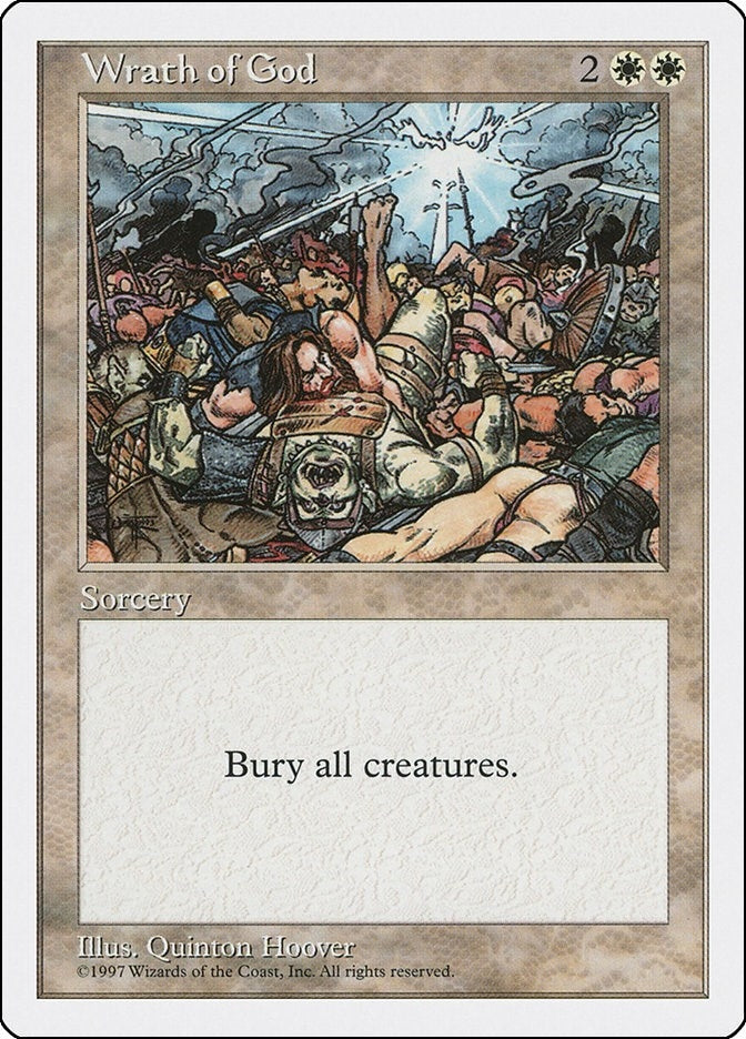 Image for Wrath of God (Fifth Edition) - Magic: The Gathering