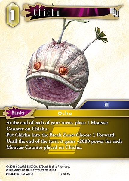 Image for Chichu (Opus XIV: Crystal Abyss) (14-063C) - Final Fantasy TCG