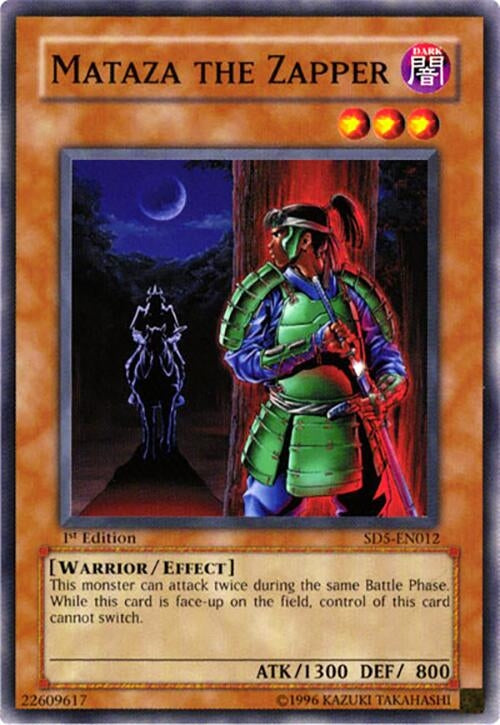 Image for Mataza the Zapper (Structure Deck: Warrior's Triumph) (SD5-EN012) - YuGiOh