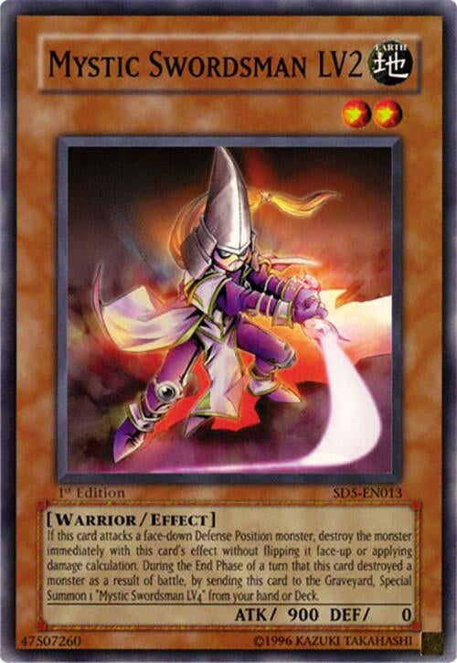 Image for Mystic Swordsman LV2 (Structure Deck: Warrior's Triumph) (SD5-EN013) - YuGiOh