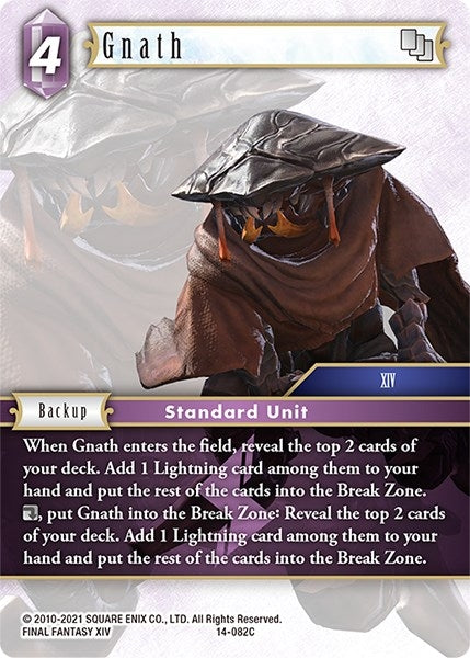 Image for Gnath (Opus XIV: Crystal Abyss) (14-082C) - Final Fantasy TCG