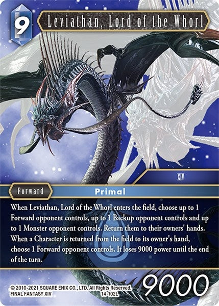 Image for Leviathan, Lord of the Whorl (Opus XIV: Crystal Abyss) (14-102L) - Final Fantasy TCG
